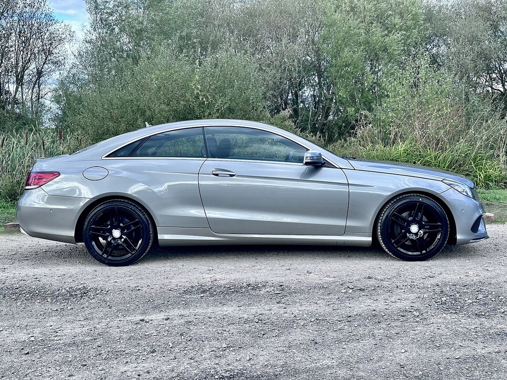 Mercedes-Benz E Class 2.1 E220 Cdi Amg Sport Coupe G-tronic Silver #4