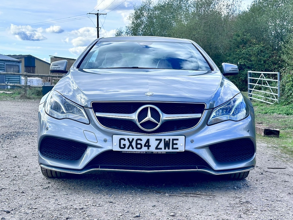 Mercedes-Benz E Class 2.1 E220 Cdi Amg Sport Coupe G-tronic Silver #6