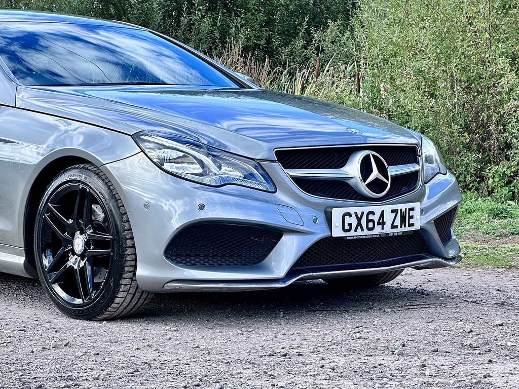 Mercedes-Benz E Class 2.1 E220 Cdi Amg Sport Coupe G-tronic Silver #3