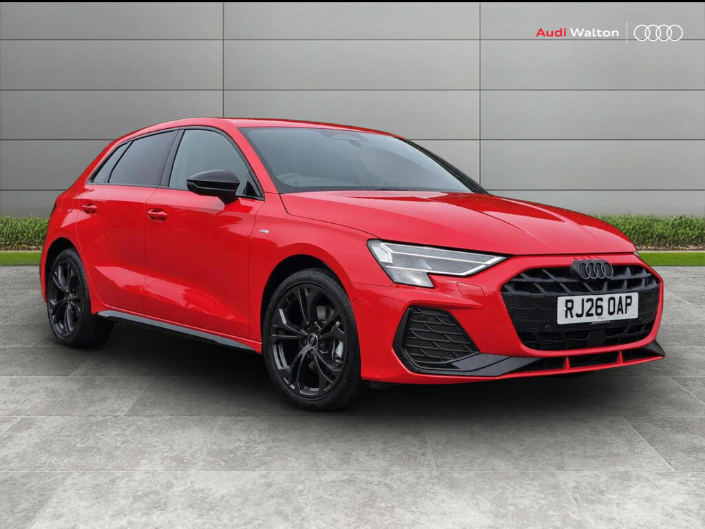 Audi A3 Black Edition Tfsi E 204 Ps S Tronic Red