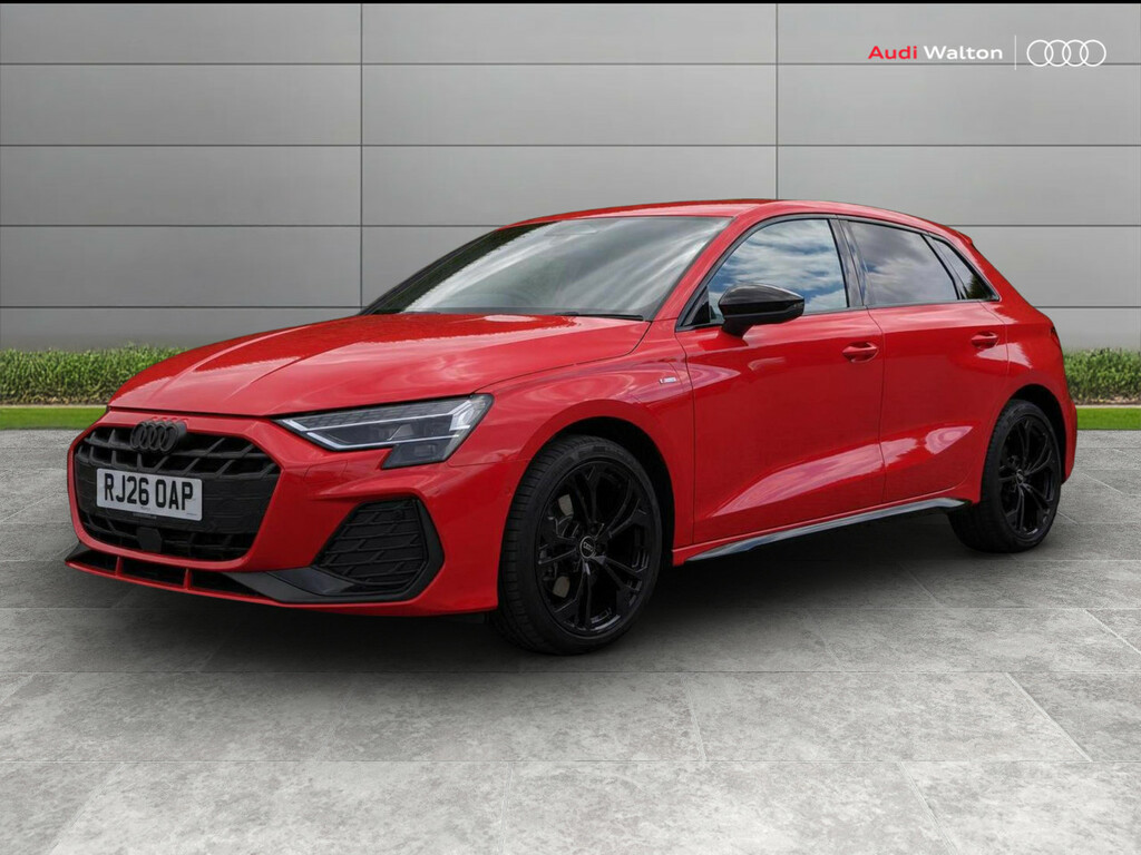 Audi A3 Black Edition Tfsi E 204 Ps S Tronic Red #3