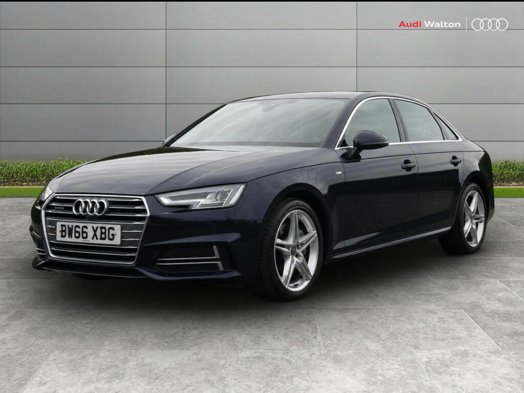 Audi A4 S Line 3.0 Tdi Quattro 218 Ps S Tronic Blue #3