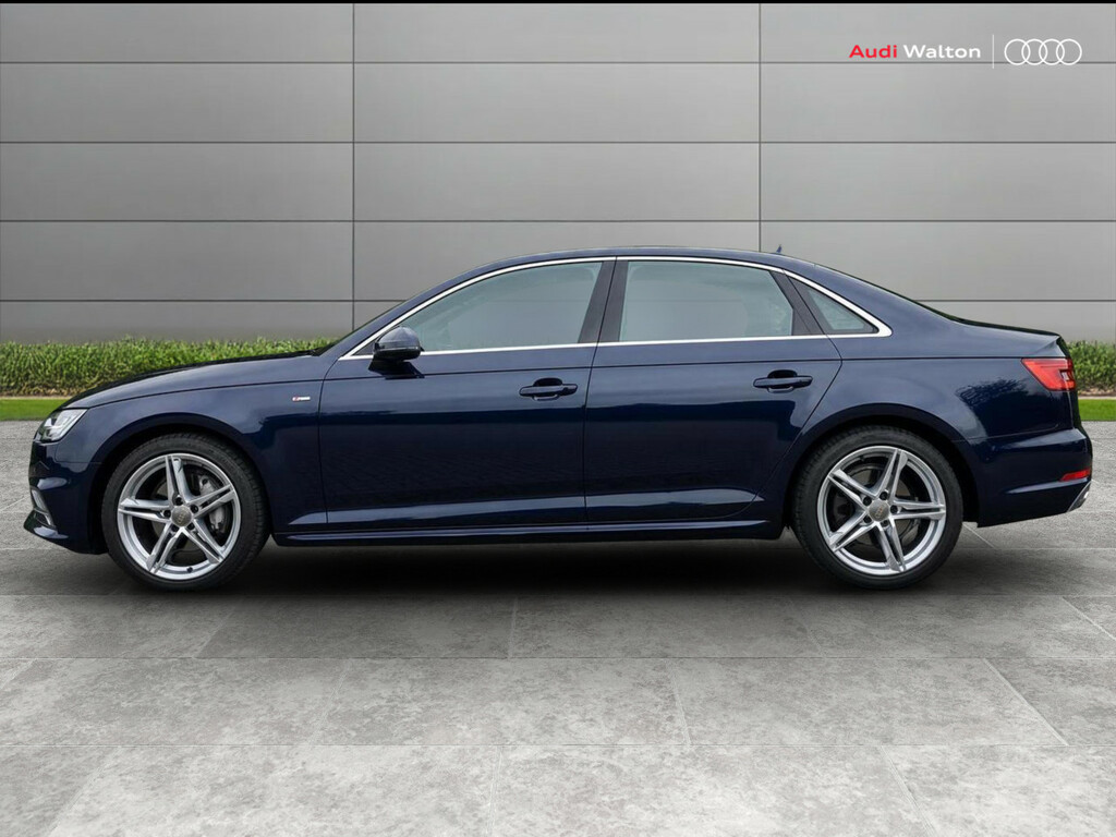 Audi A4 S Line 3.0 Tdi Quattro 218 Ps S Tronic Blue #4
