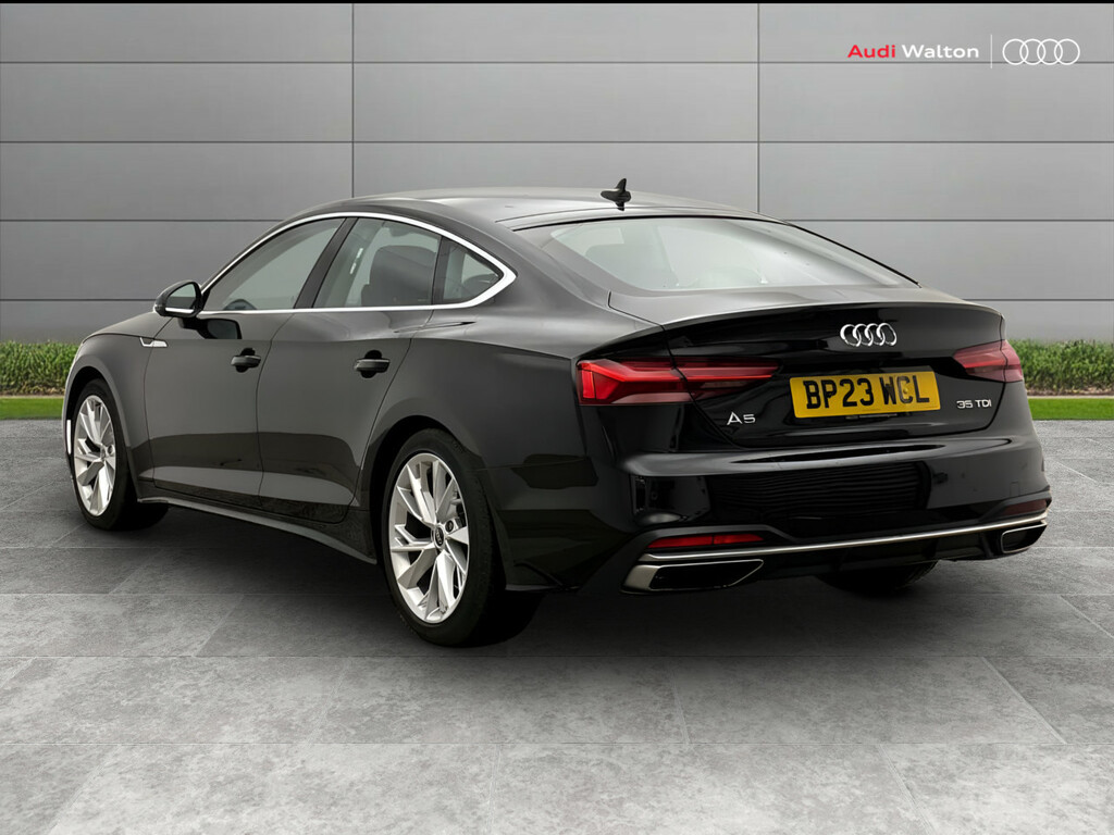Audi A5 Sport 35 Tdi 163 Ps S Tronic Black #3