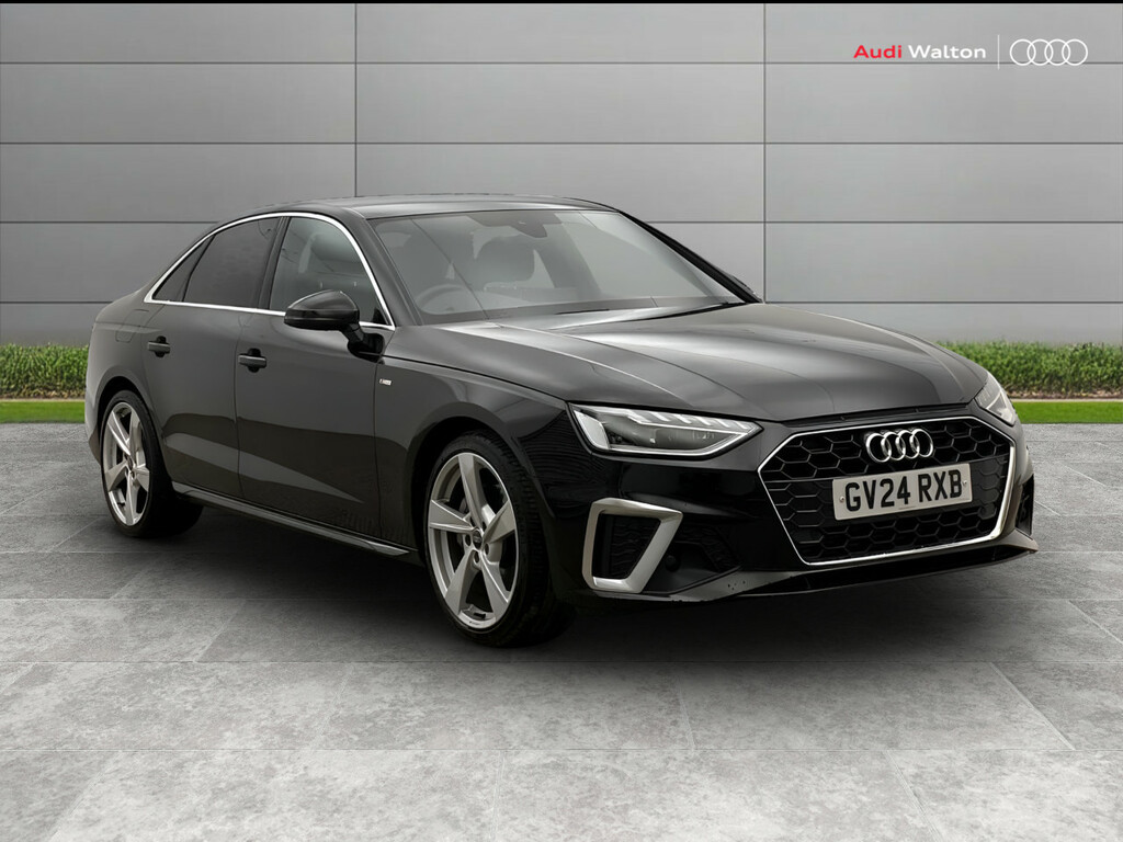 Audi A4 S Line 40 Tfsi 204 Ps S Tronic Black