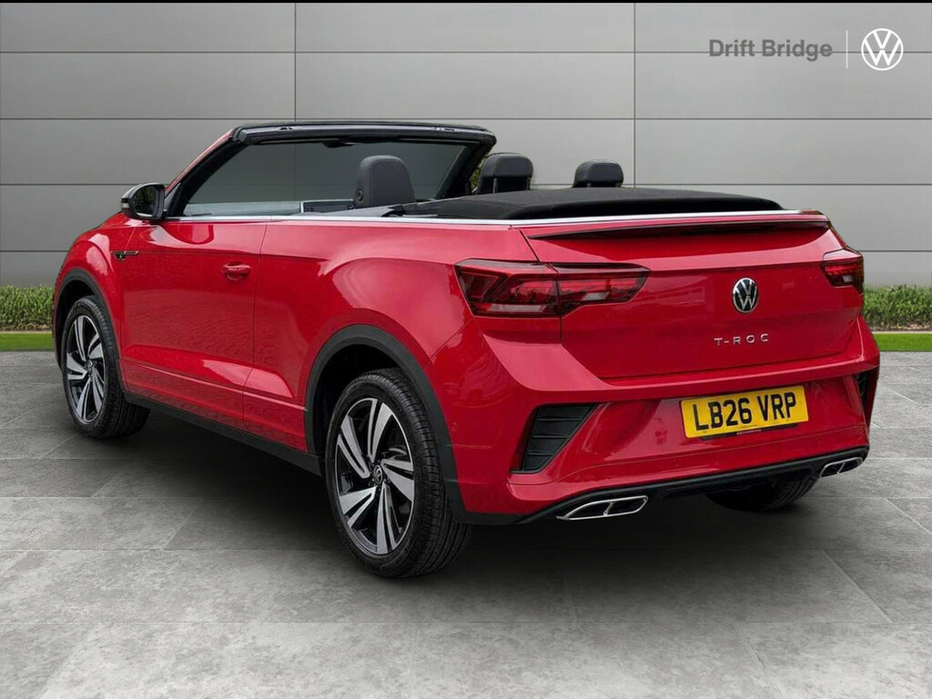 Volkswagen T-Roc 1.5 Tsi R-line Dsg Red #3