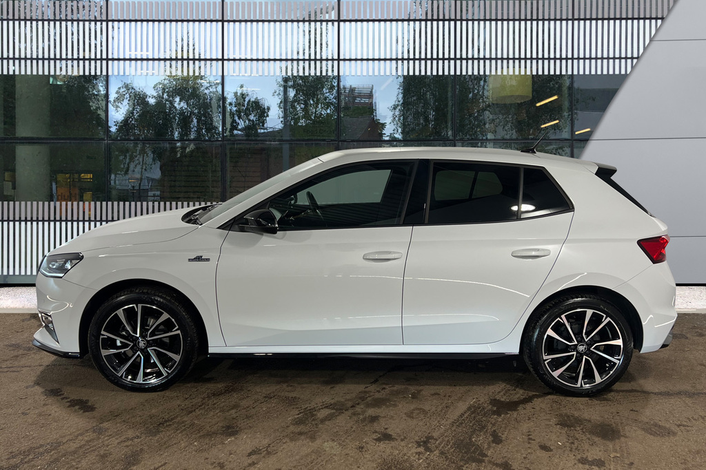 Skoda Fabia 1.0 Tsi 116 Monte Carlo Edition Dsg White #6