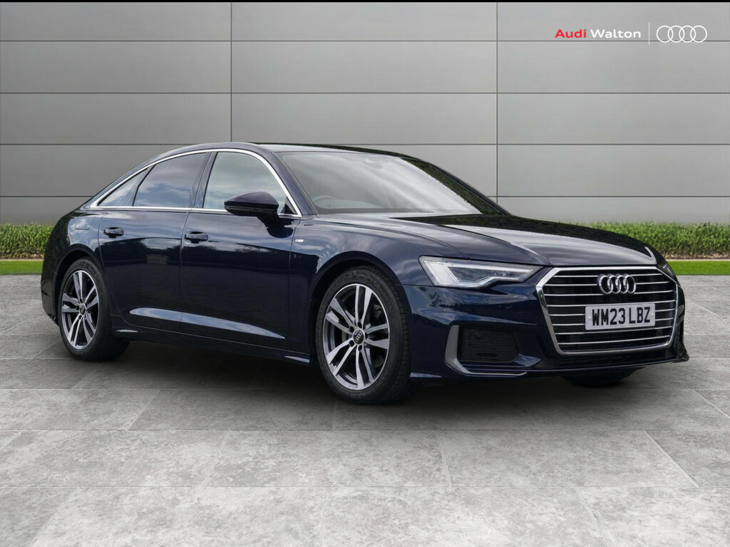 Audi A6 S Line 40 Tfsi 204 Ps S Tronic Blue