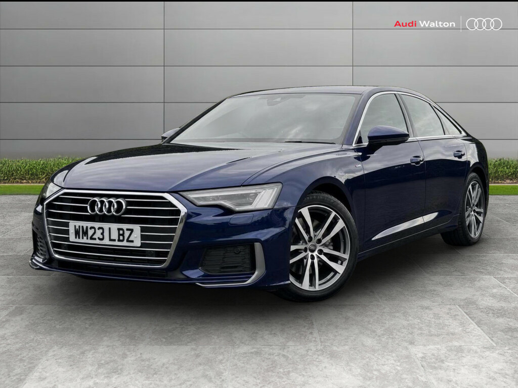 Audi A6 S Line 40 Tfsi 204 Ps S Tronic Blue #3