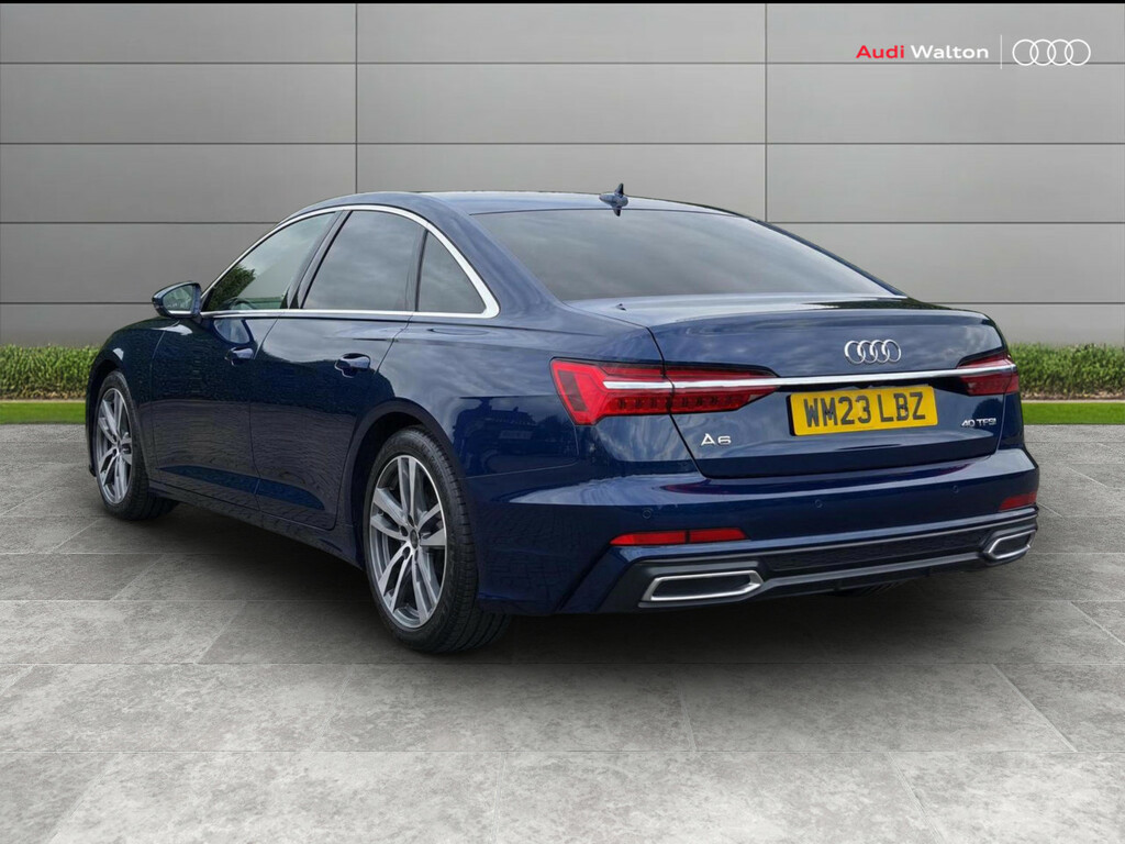 Audi A6 S Line 40 Tfsi 204 Ps S Tronic Blue #6