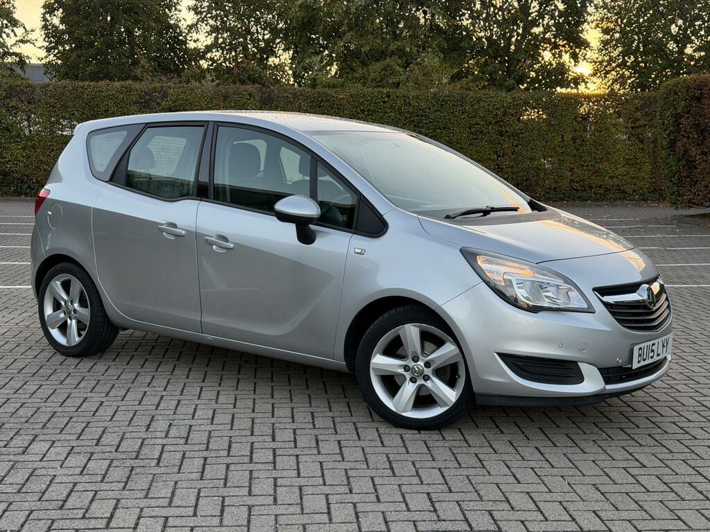 Vauxhall Meriva 1.4I Exclusiv Mpv Euro 6 100 Ps Silver #2