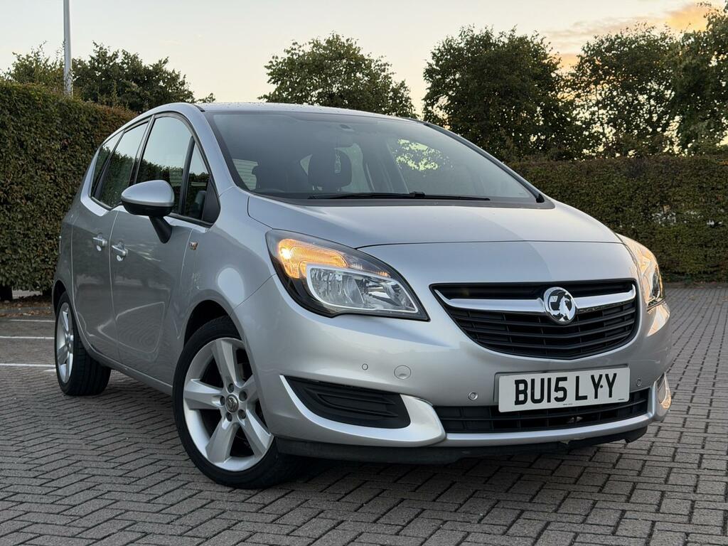 Vauxhall Meriva 1.4I Exclusiv Mpv Euro 6 100 Ps Silver