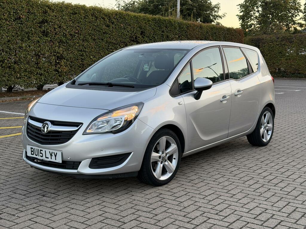 Vauxhall Meriva 1.4I Exclusiv Mpv Euro 6 100 Ps Silver #5