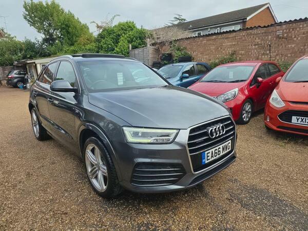 Audi Q3 2.0 Tdi S Line Plus S Tronic Quattro Euro 6 Ss Grey