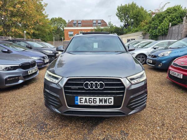 Audi Q3 2.0 Tdi S Line Plus S Tronic Quattro Euro 6 Ss Grey #3