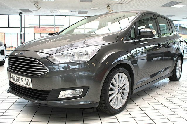 Ford Grand C-Max Ecoboost Gpf Titanium Mpv Grey