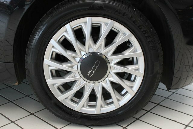 Fiat 500 Lounge Hatchback Black #6