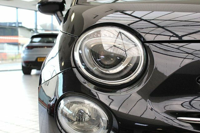 Fiat 500 Lounge Hatchback Black #5