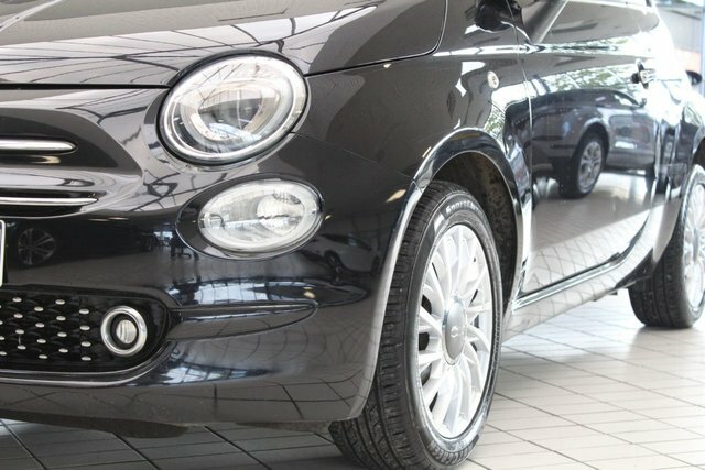 Fiat 500 Lounge Hatchback Black #2