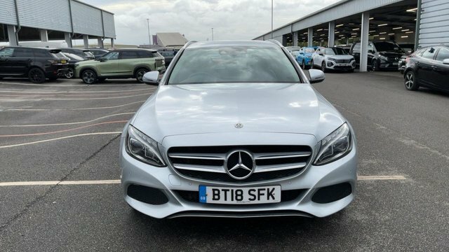 Mercedes-Benz C Class C350e 6.4Kwh Sport Estate Silver #2