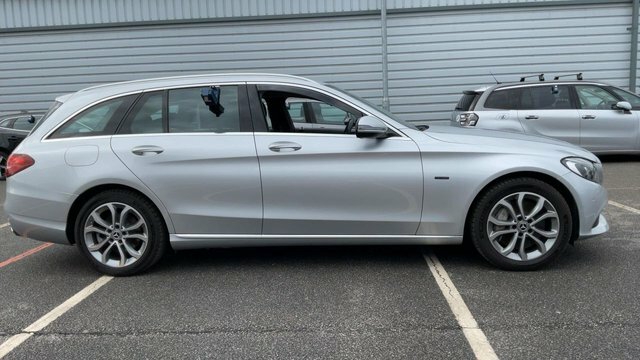 Mercedes-Benz C Class C350e 6.4Kwh Sport Estate Silver #3