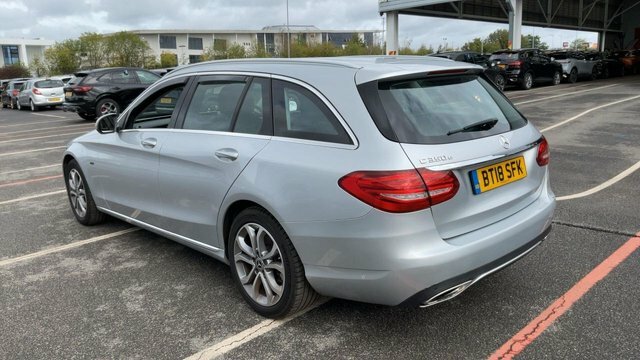 Mercedes-Benz C Class C350e 6.4Kwh Sport Estate Silver #4