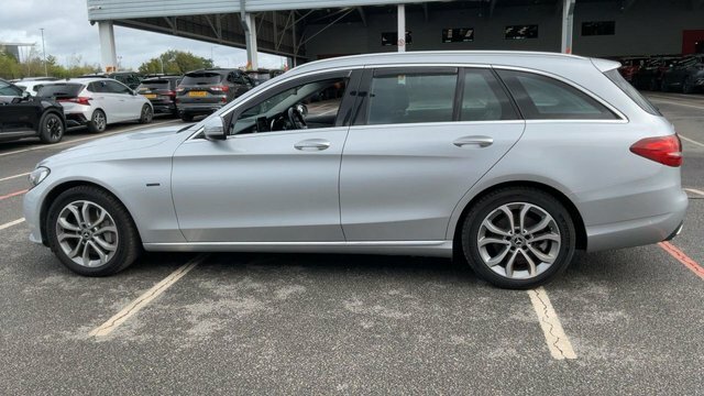 Mercedes-Benz C Class C350e 6.4Kwh Sport Estate Silver #5