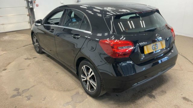 Mercedes-Benz A Class A180d Se Hatchback Black #2