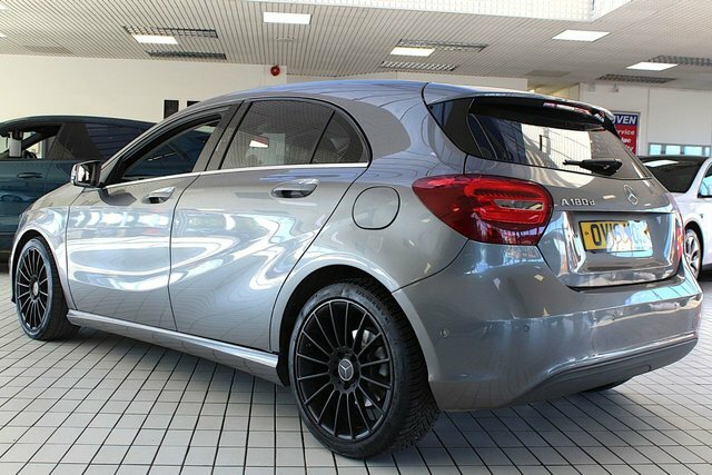 Mercedes-Benz A Class A180d Amg Line Premium Silver #14