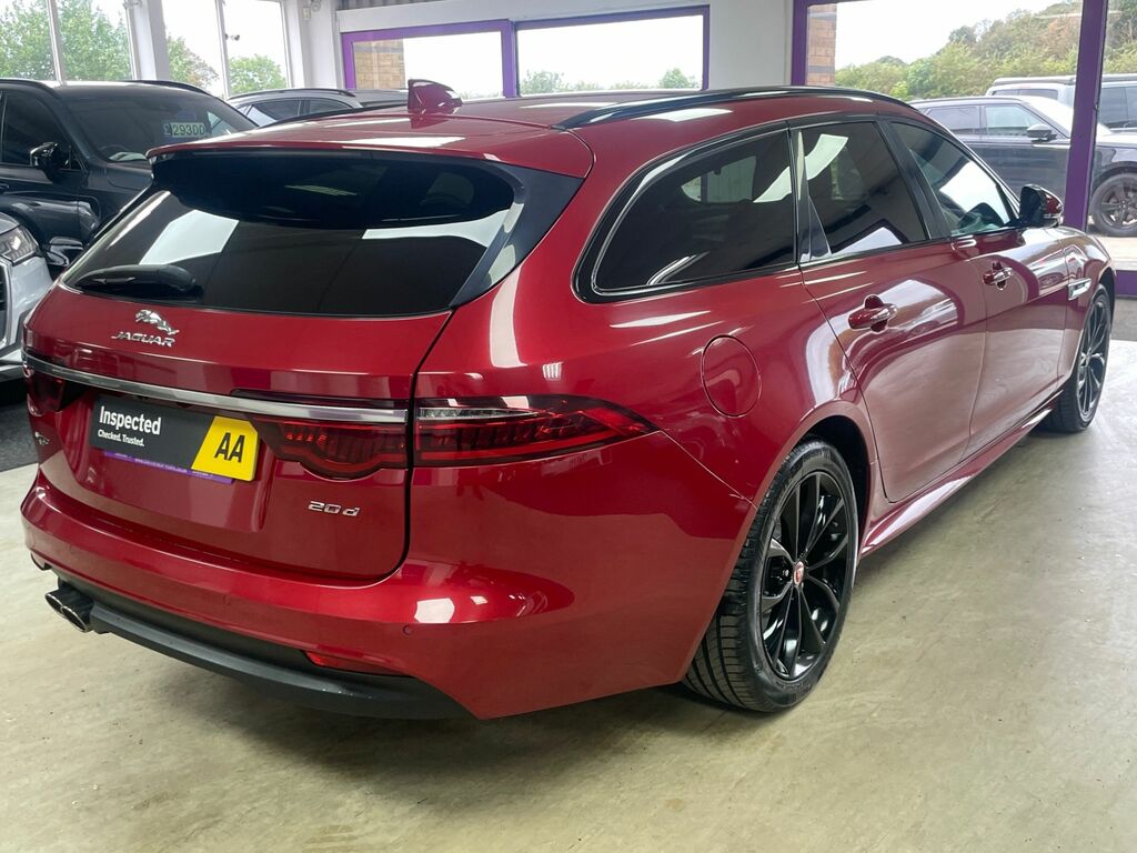 Jaguar XF Diesel Red #4