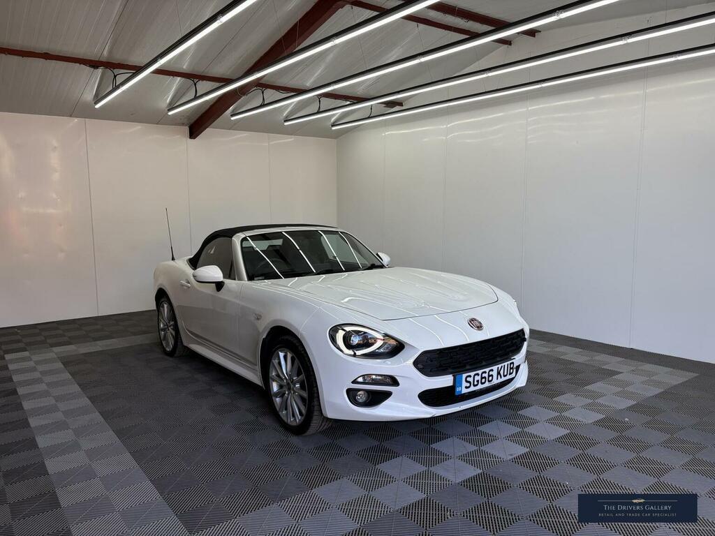 Fiat 124 Spider Convertible 1.4 Multiair Lusso Plus Euro 6 20 White