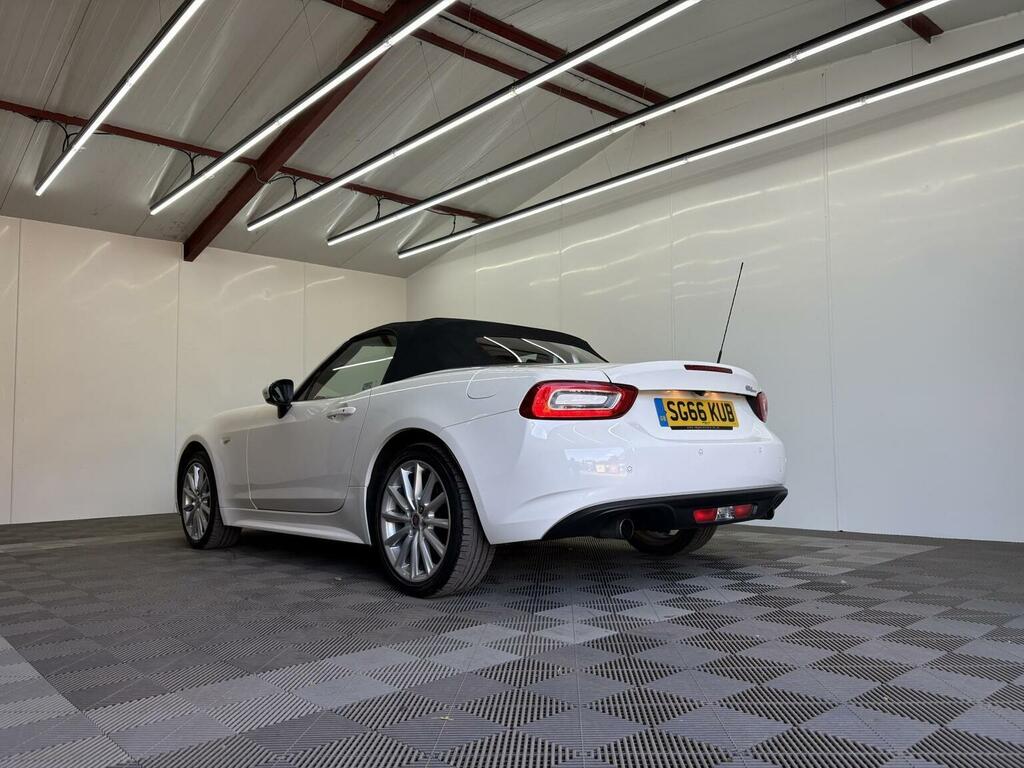 Fiat 124 Spider Convertible 1.4 Multiair Lusso Plus Euro 6 20 White #6