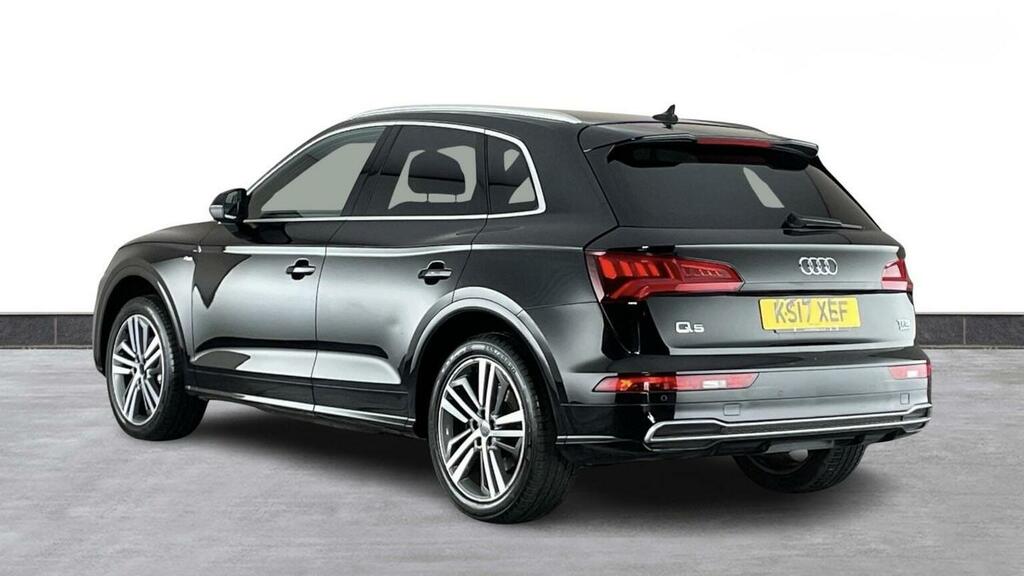 Audi Q5 2.0 Tfsi S Line S Tronic Quattro Euro 6 Ss Black #2