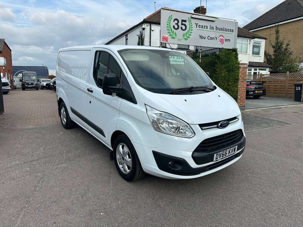 Ford Transit Custom 2.2 Tdci 350 Hdt Tipper Double Cab Rwd L3 1-W White #1