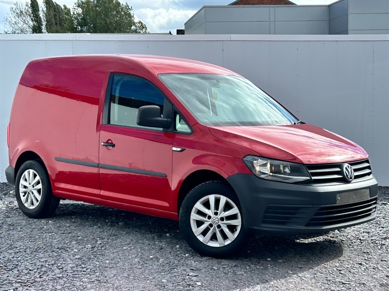 Volkswagen Caddy 1.6 Tdi C20 Bluemotion Tech Startline Panel Van Red