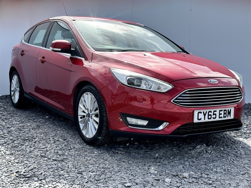 Ford Focus 2.0 Tdci Titanium X Hatchback Powershif Red