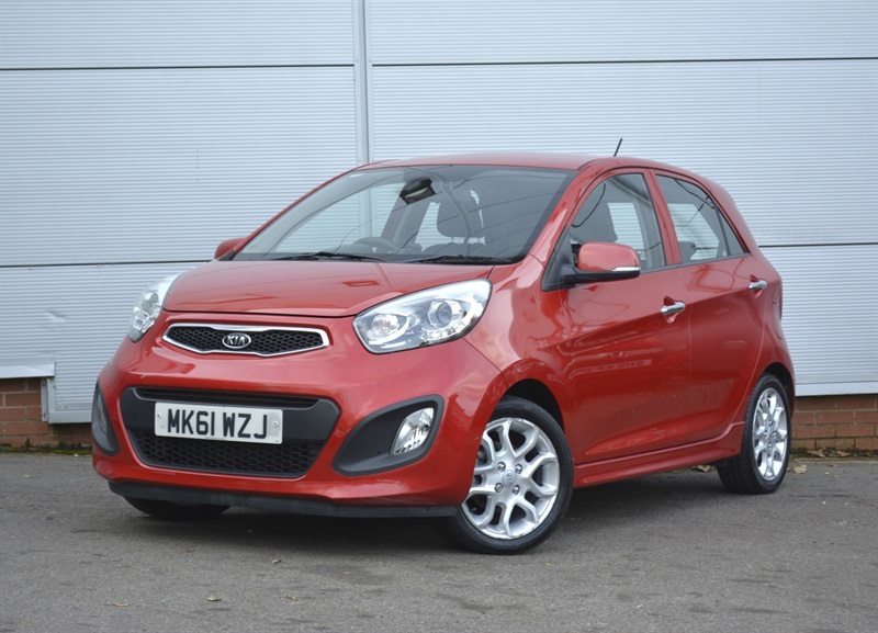 Kia Picanto 1.25 3 Hatchback Euro 5 84 Bhp Red #2