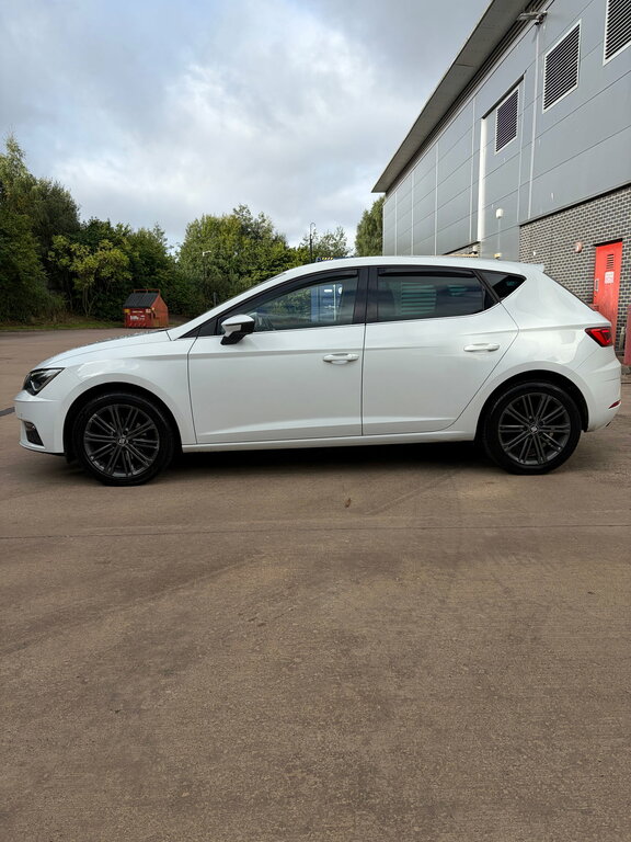 Seat Leon 2.0 Tdi Xcellence Lux Hatchback Dsg Eur White #2