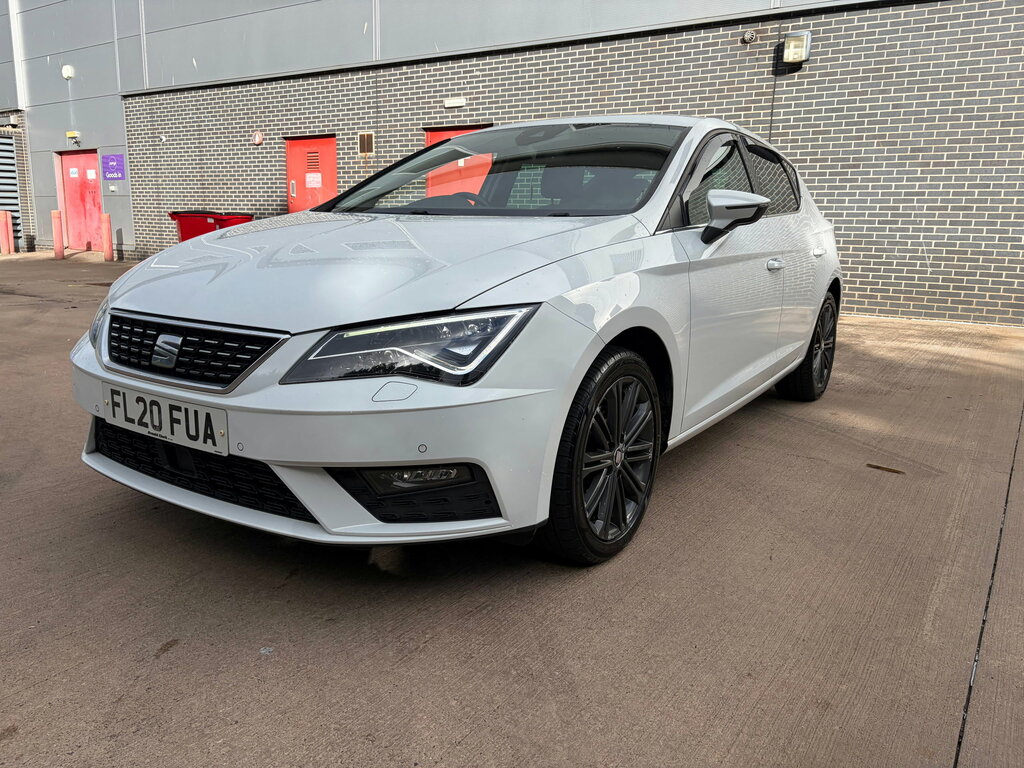 Seat Leon 2.0 Tdi Xcellence Lux Hatchback Dsg Eur White