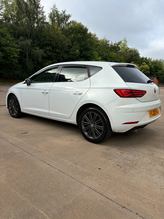 Seat Leon 2.0 Tdi Xcellence Lux Hatchback Dsg Eur White #3
