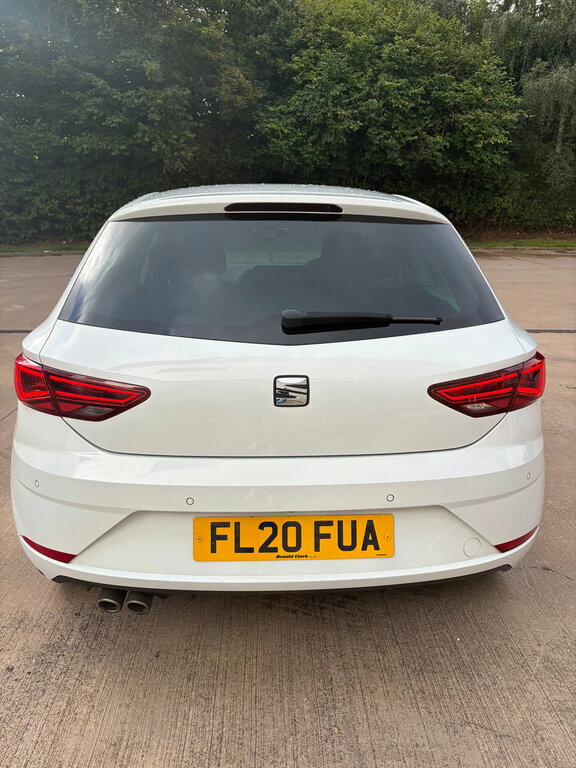 Seat Leon 2.0 Tdi Xcellence Lux Hatchback Dsg Eur White #4