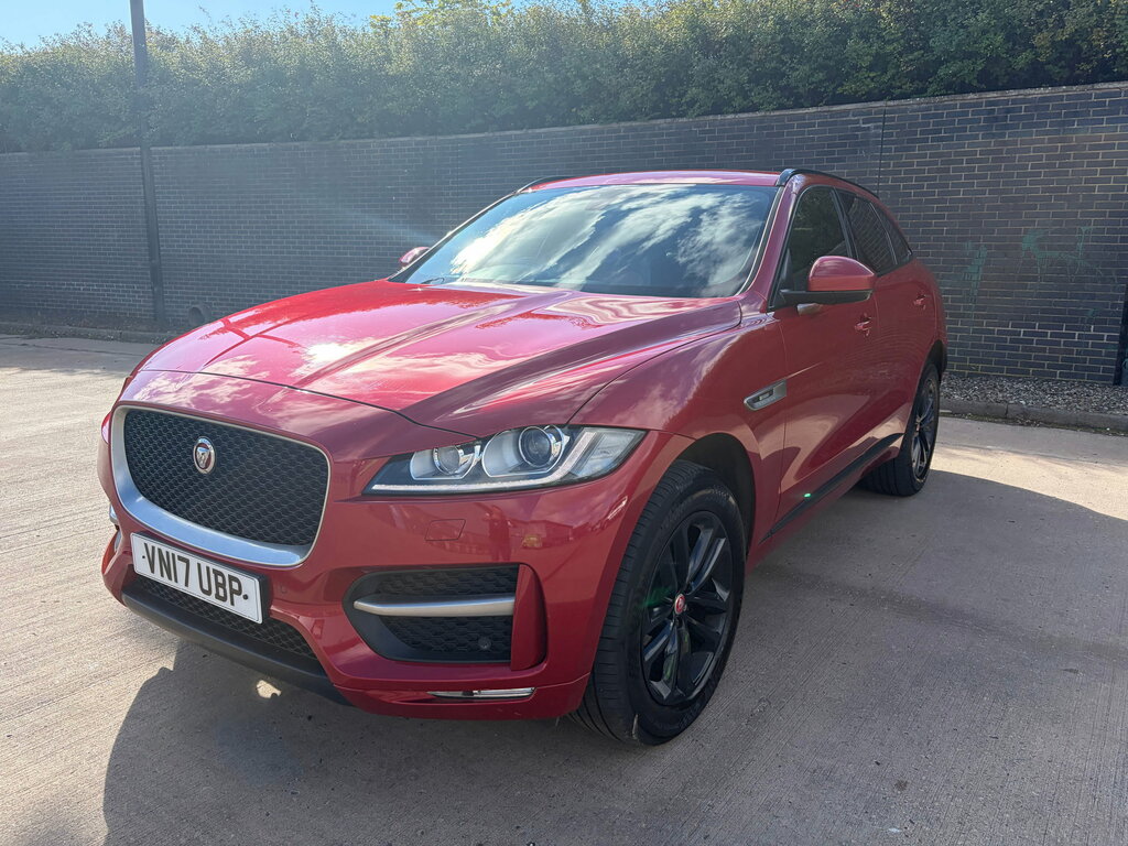 Jaguar F-Pace 2.0 D180 R-sport Suv Awd Euro 6 S Red