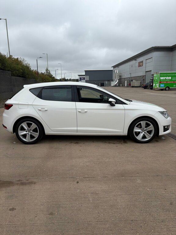 Seat Leon 1.8 Tsi Fr Hatchback Dsg Euro 6 Ss White #5