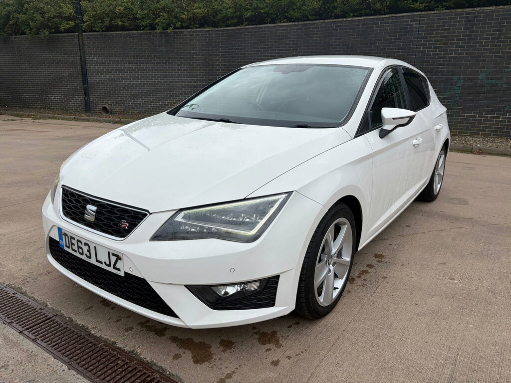 Seat Leon 1.8 Tsi Fr Hatchback Dsg Euro 6 Ss White