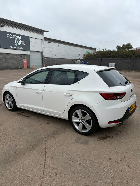 Seat Leon 1.8 Tsi Fr Hatchback Dsg Euro 6 Ss White #3