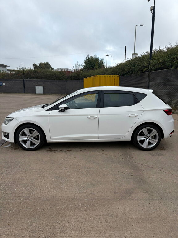 Seat Leon 1.8 Tsi Fr Hatchback Dsg Euro 6 Ss White #2