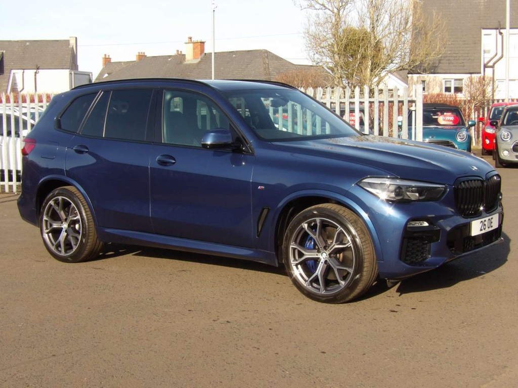 BMW X5 Xdrive 30D M Sport 4Wd Blue