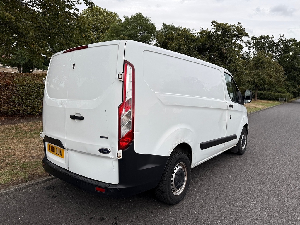 Ford Transit Custom 300 Ecoblue U3760 Ulez White #3