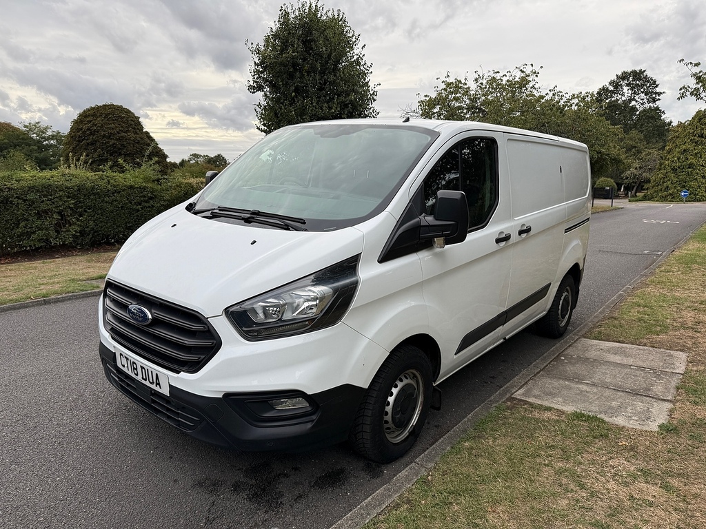 Ford Transit Custom 2.0 350 Ecoblue Fwd L2 H3 Euro 6 White #8