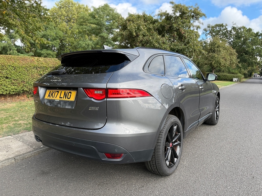 Jaguar F-Pace D180 R-sport U3768 Ulez Grey #4